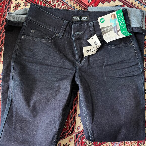 BNWT Lee Riders Bootcut denim Jeans Midrise sz 6/28 - Picture 1 of 3